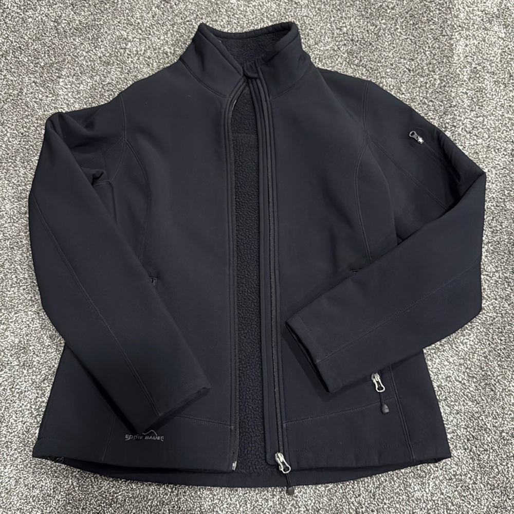 Women’s Eddie Bauer Black Soft Shell Jacket